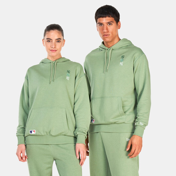 New Era New York Yankees MLB Stacked Logo Hoodie Green New Era New York Yankees MLB Stacked Logo Hoodie Green image number 0
