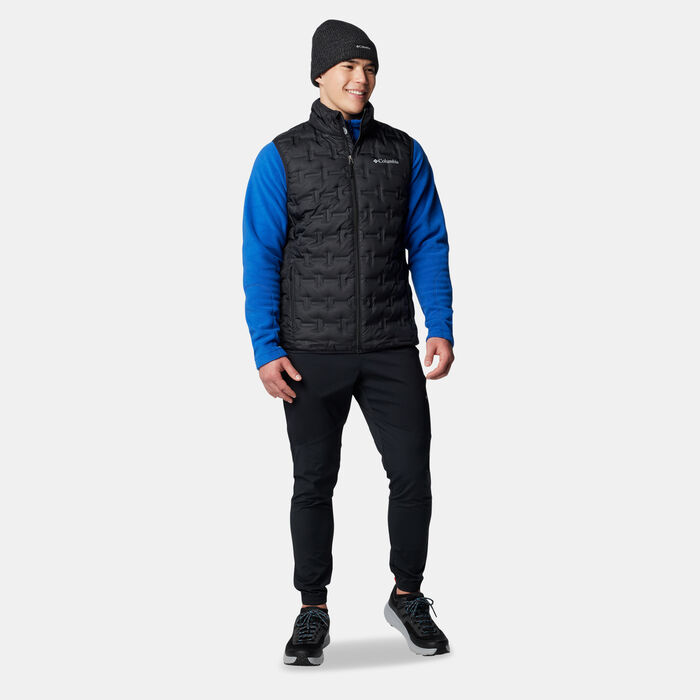 Columbia Men's Delta Ridge II Down Hiking Vest Black Columbia Men's Delta Ridge II Down Hiking Vest Black image number 2