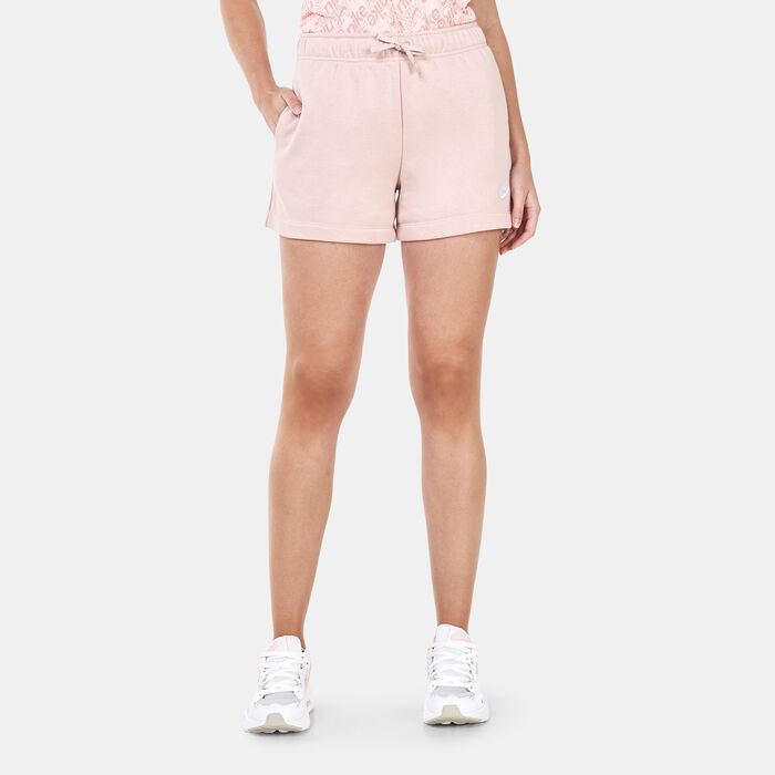 Nike Women's Sportswear Club Fleece Mid-Rise Shorts Beige Nike Women's Sportswear Club Fleece Mid-Rise Shorts Beige image number 0
