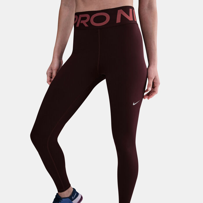 Nike Women's Pro Sculpt Training Leggings Pink Nike Women's Pro Sculpt Training Leggings Pink image number 3