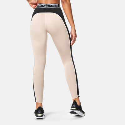 PUMA Women's Fit 7/8 Training Leggings Beige