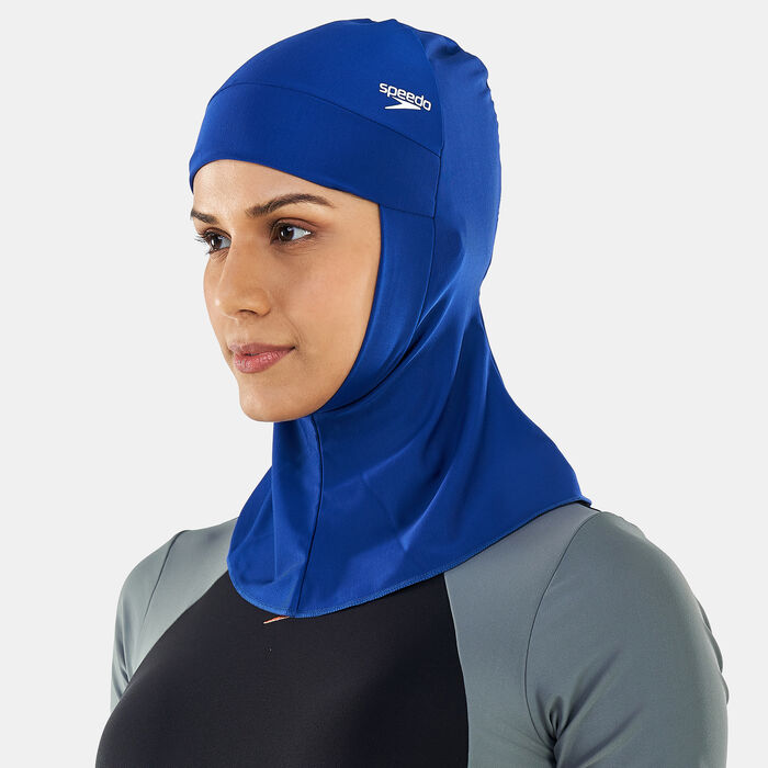 Speedo Women's Modest Deluxe Head Cover White Speedo Women's Modest Deluxe Head Cover White image number 0