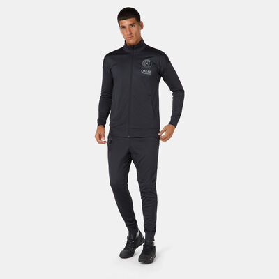 Nike Men's Paris Saint-Germain Strike Fourth Football Tracksuit Grey