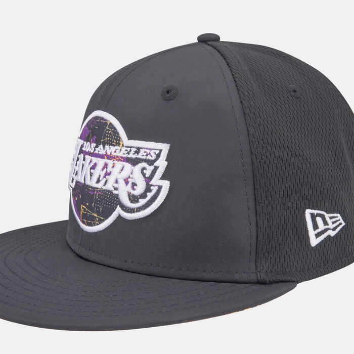 New Era Men's LA Lakers Print Infill 9FIFTY Snapback Cap Black New Era Men's LA Lakers Print Infill 9FIFTY Snapback Cap Black image number 2