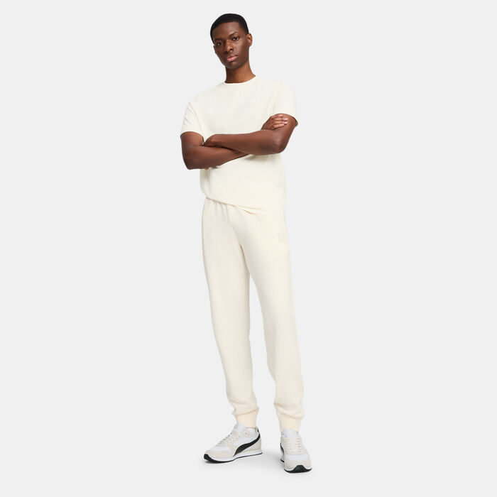 PUMA Men's Elevated T-Shirt Beige image number 2