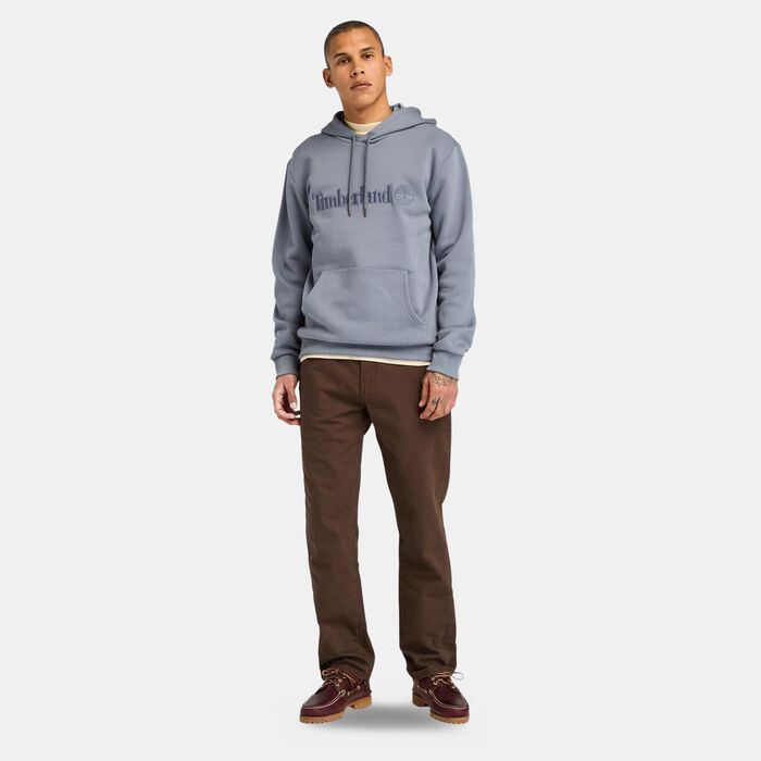 Timberland Men's Embroidery Tonal Hoodie Grey Timberland Men's Embroidery Tonal Hoodie Grey image number 2