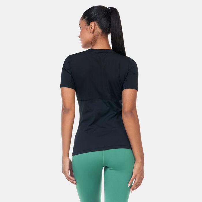 adidas Women's Techfit Training T-Shirt Black adidas Women's Techfit Training T-Shirt Black image number 1