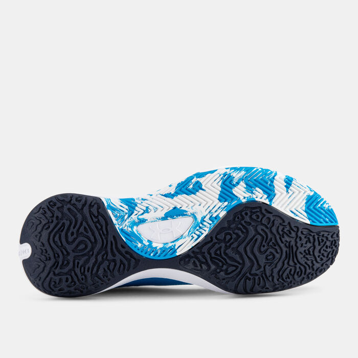 Under Armour Lockdown 7 Low Basketball Shoes Blue Under Armour Lockdown 7 Low Basketball Shoes Blue image number 3