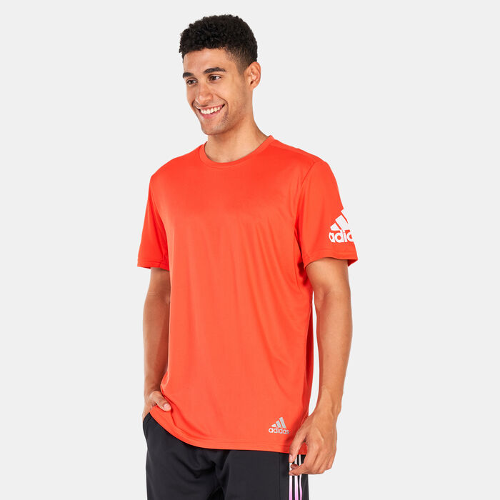 adidas Men's Run It T-Shirt Red adidas Men's Run It T-Shirt Red image number 0