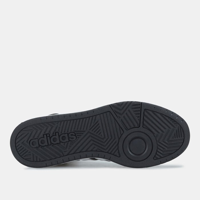 adidas Men's Hoops 3.0 Mid Classic Vintage Shoe Black adidas Men's Hoops 3.0 Mid Classic Vintage Shoe Black image number 4