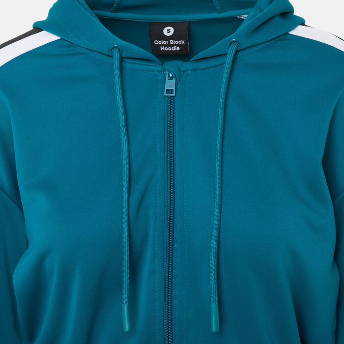 Sun and Sand Sports Women's Zipper Hoodie Red image number 2