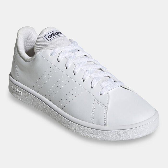 adidas Men's Advantage Base Court Lifestyle Shoe White image number 1