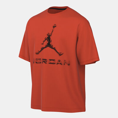 Jordan Men's Sport Dri-FIT Brand T-Shirt Orange