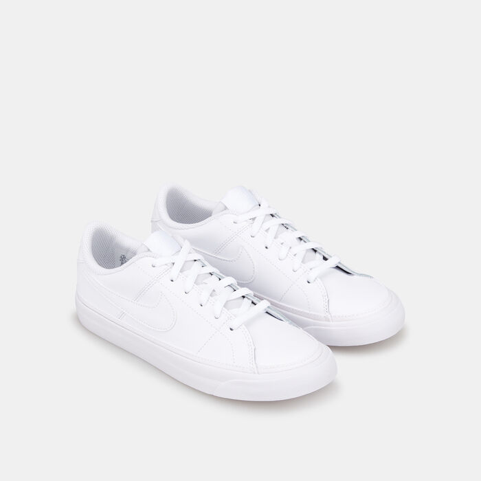 Nike Kids' Court Legacy Shoes White image number 1