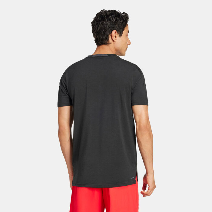 adidas Men's Designed-For-Training T-Shirt Black adidas Men's Designed-For-Training T-Shirt Black image number 1
