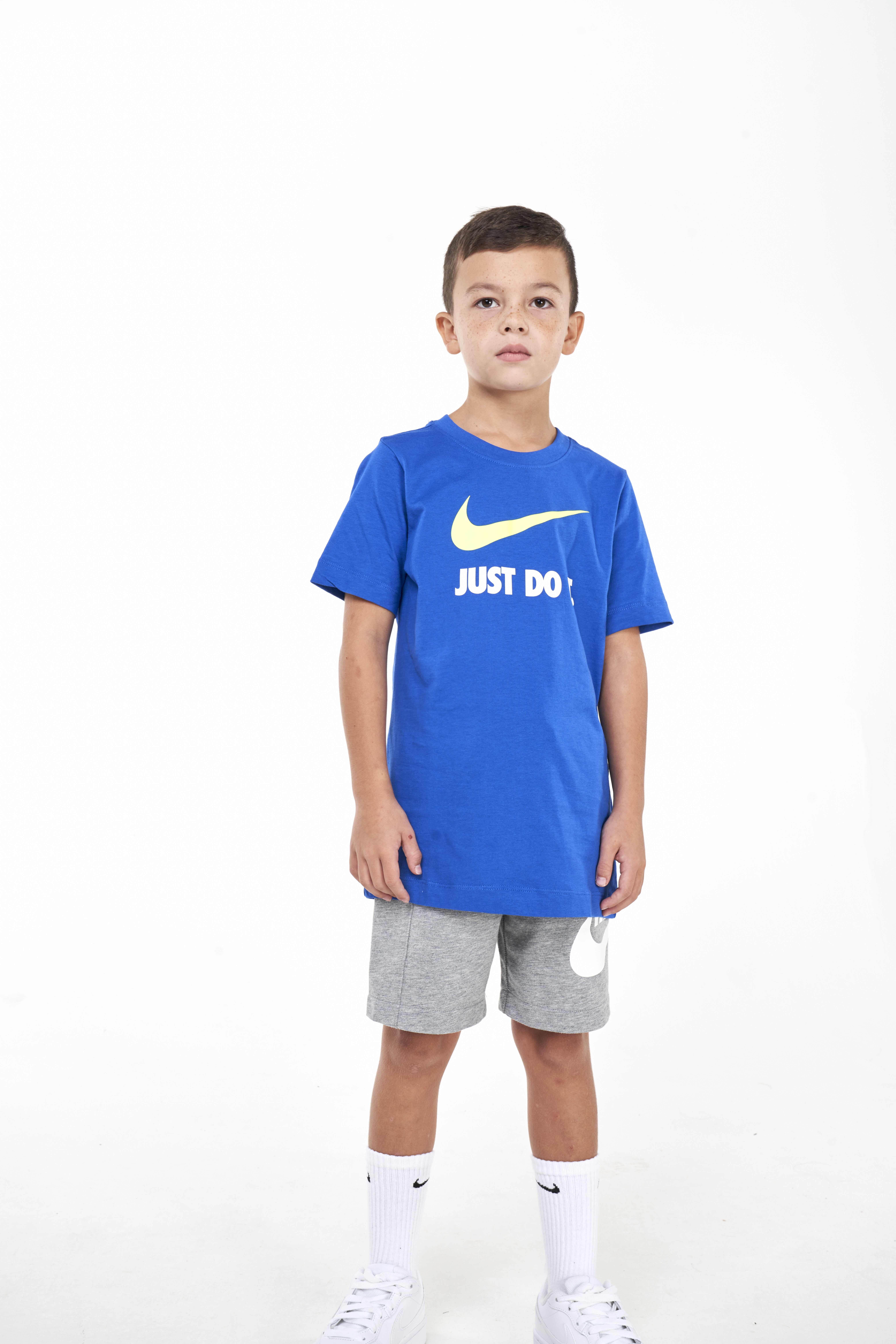 Buy Nike Kids Sportswear Just Do It T Shirt Older Kids Blue in