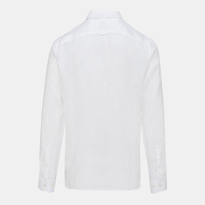 Timberland Men's Mill Brook Linen Shirt White