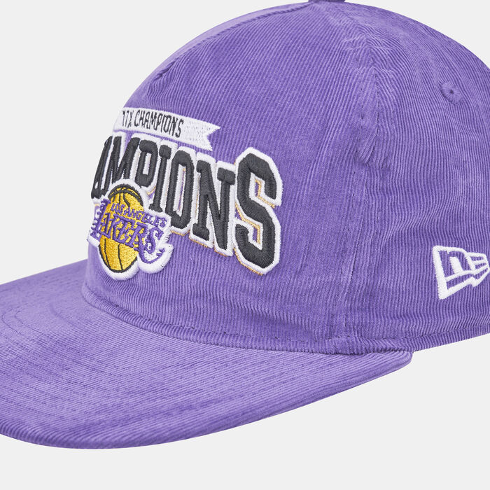 New Era Men's Los Angeles Lakers League 17x Champions Golfer Snapback Cap Purple New Era Men's Los Angeles Lakers League 17x Champions Golfer Snapback Cap Purple image number 2