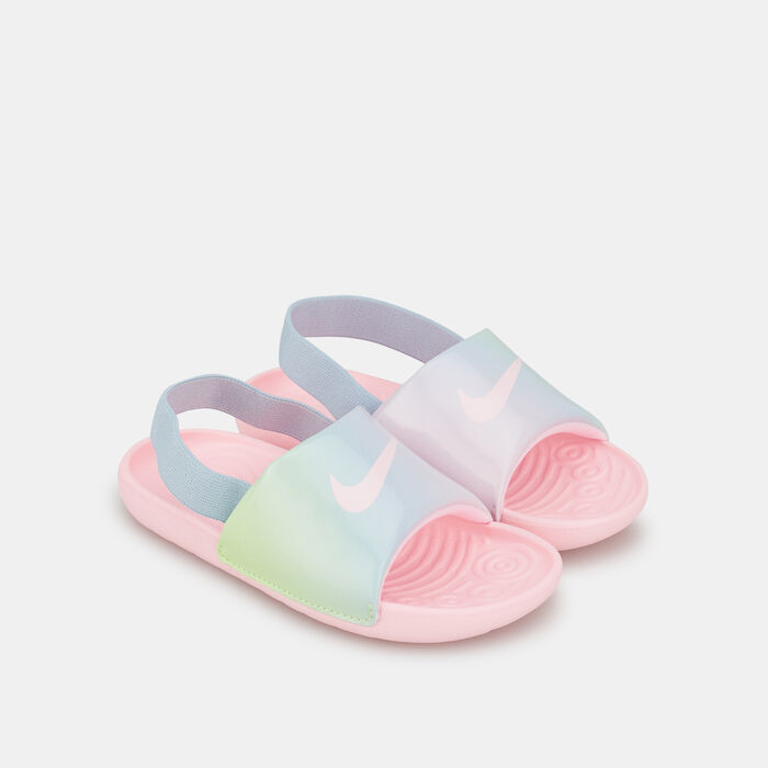 Nike Kids' Kawa SE Slides Green Nike Kids' Kawa SE Slides Green image number 0