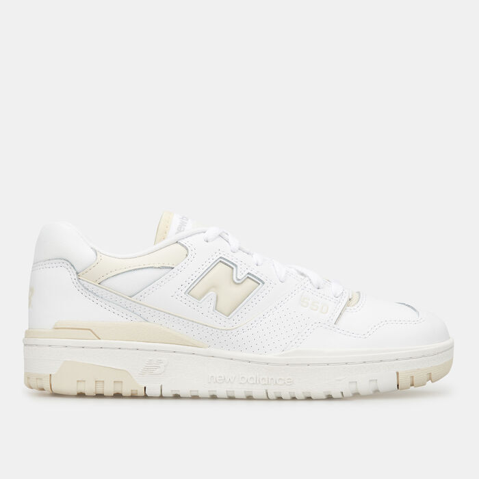 New Balance Women's BB550 Shoes White New Balance Women's BB550 Shoes White image number 0