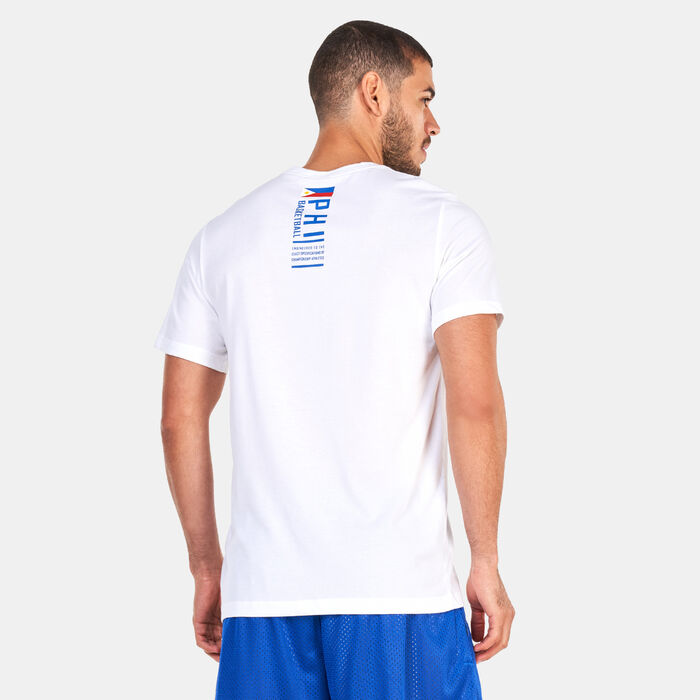 Nike Men's Dri-FIT Philippines Basketball T-Shirt White Nike Men's Dri-FIT Philippines Basketball T-Shirt White image number 1