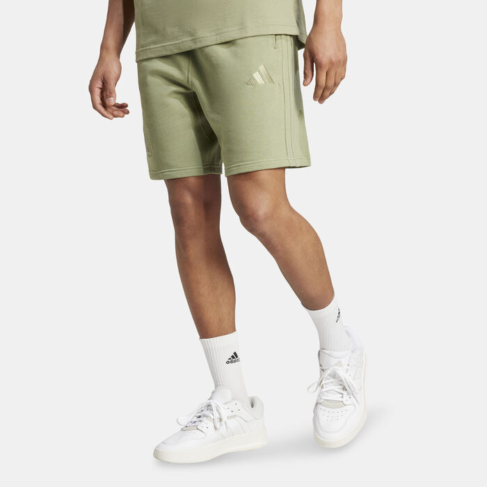 adidas Men's ALL SZN Graphic Seasonal Shorts Green adidas Men's ALL SZN Graphic Seasonal Shorts Green image number 0