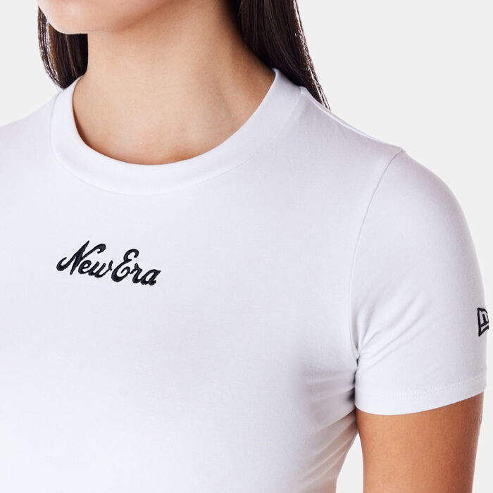 New Era Women's Sportswear T-Shirt White New Era Women's Sportswear T-Shirt White image number 4