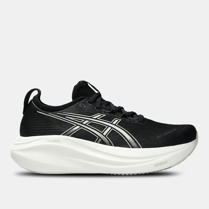 ASICS Women's GEL-NIMBUS 27 Running Shoes Black ASICS Women's GEL-NIMBUS 27 Running Shoes Black image number 0