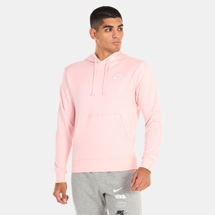 Nike Men's Sportswear Club Hoodie Pink image number 0