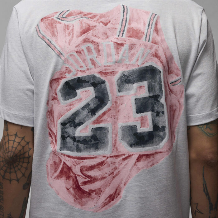 Jordan Men's Flight MVP T-Shirt Ivory Jordan Men's Flight MVP T-Shirt Ivory image number 3