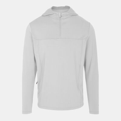 Sun and Sand Sports Men's Quarter Zip Hoodie Grey