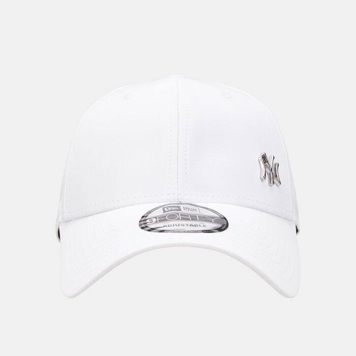 New Era Men's MLB Logo Basic 9Forty Cap White New Era Men's MLB Logo Basic 9Forty Cap White image number 0