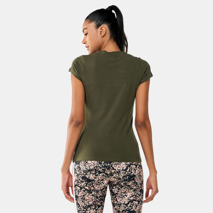 ellesse Women's Cratere T-Shirt Brown ellesse Women's Cratere T-Shirt Brown image number 1