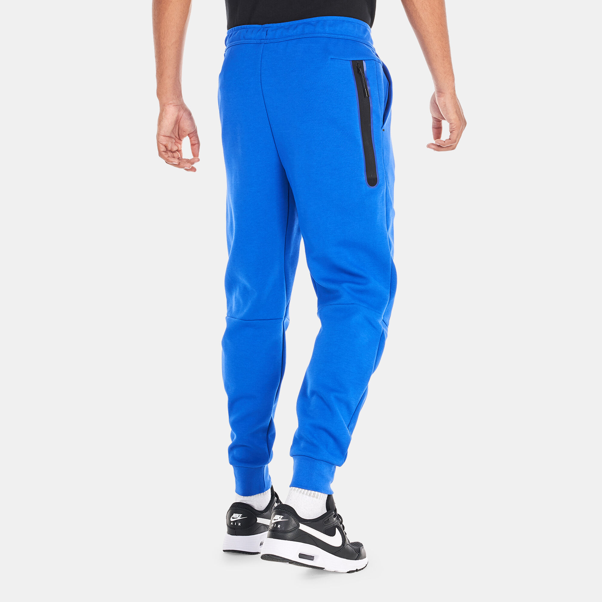 Blue nike joggers men sales