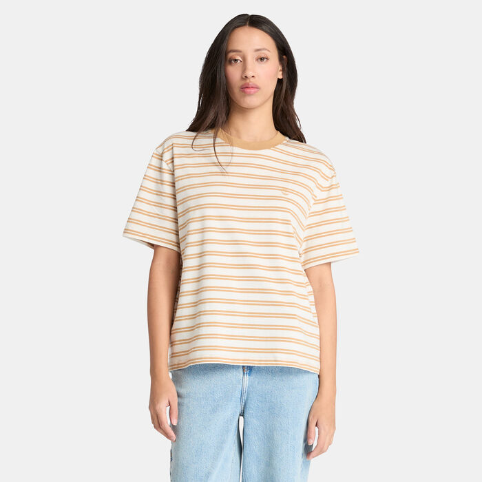 Timberland Women's Dunstan T-Shirt yellow image number 0