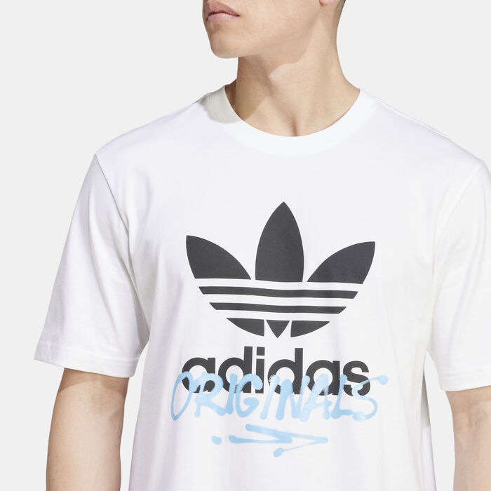 adidas Originals Men's Training Supply Street 1 T-Shirt White adidas Originals Men's Training Supply Street 1 T-Shirt White image number 4