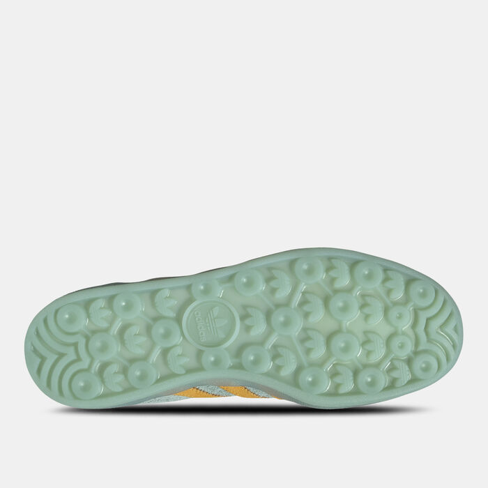 adidas Originals Women's Gazelle Indoor Shoes Green adidas Originals Women's Gazelle Indoor Shoes Green image number 3