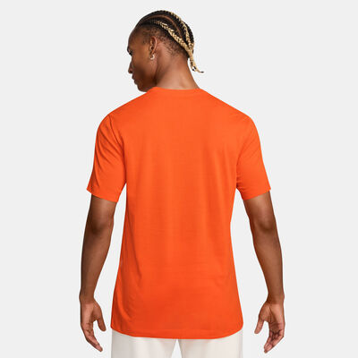 Nike Men's Dri-FIT Training T-Shirt Orange
