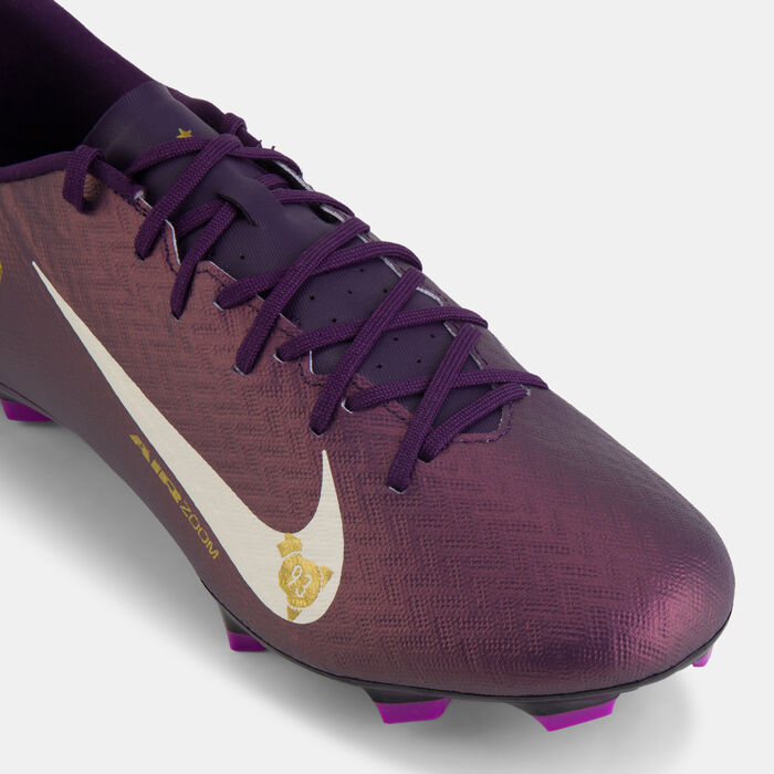 Nike Men's Kylian Mbappe Mercurial Vapor 16 Academy Multi Ground Football Shoes Purple Nike Men's Kylian Mbappe Mercurial Vapor 16 Academy Multi Ground Football Shoes Purple image number 4