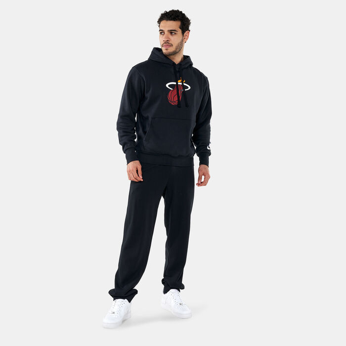 Nike Men's Fleece Hoodie Black Nike Men's Fleece Hoodie Black image number 2