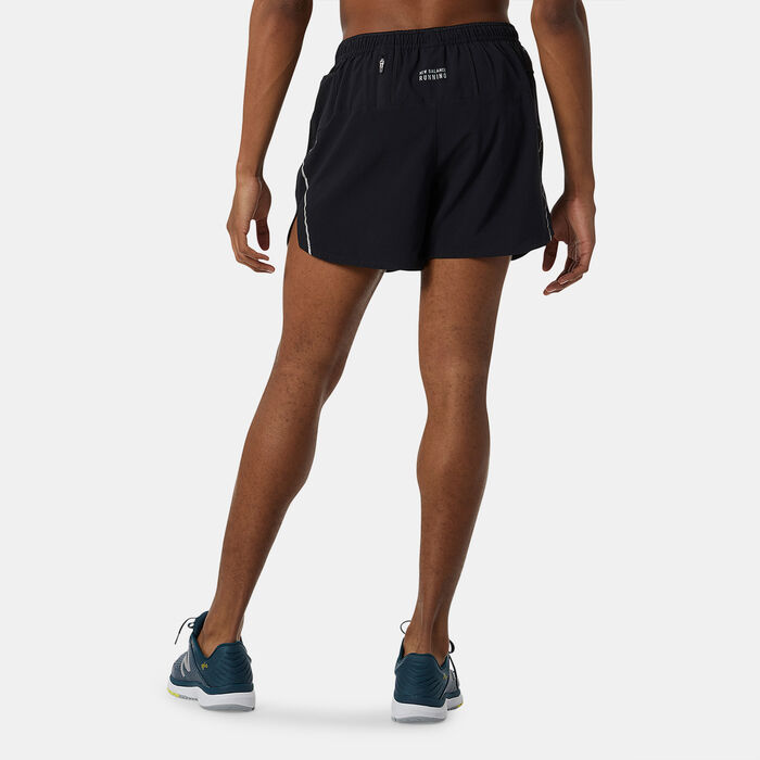 New Balance Men's Impact Run 5-inch Shorts Black image number 1