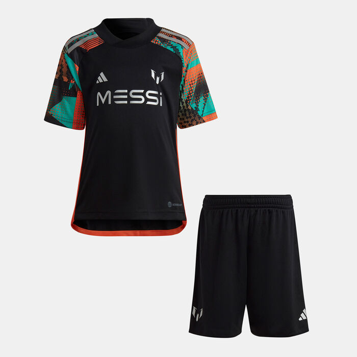 adidas Kids' Messi Mini Kit Black adidas Kids' Messi Mini Kit Black image number 0