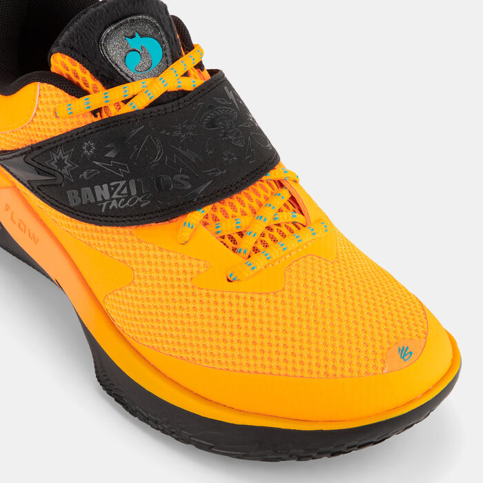 Under Armour Curry Fox 1 Basketball Shoes Orange image number 4