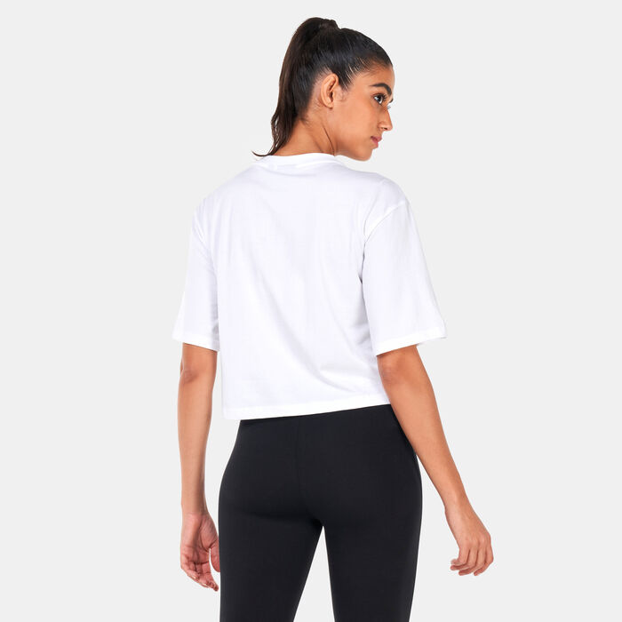 Napapijri Women's Veny Crop Top White Napapijri Women's Veny Crop Top White image number 1