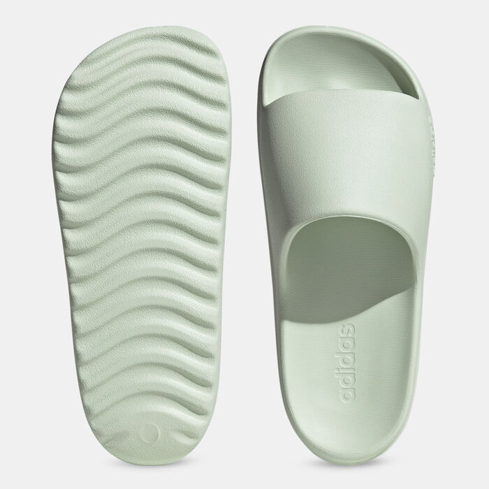 adidas Men's Adilette Lumia Slides Green adidas Men's Adilette Lumia Slides Green image number 4