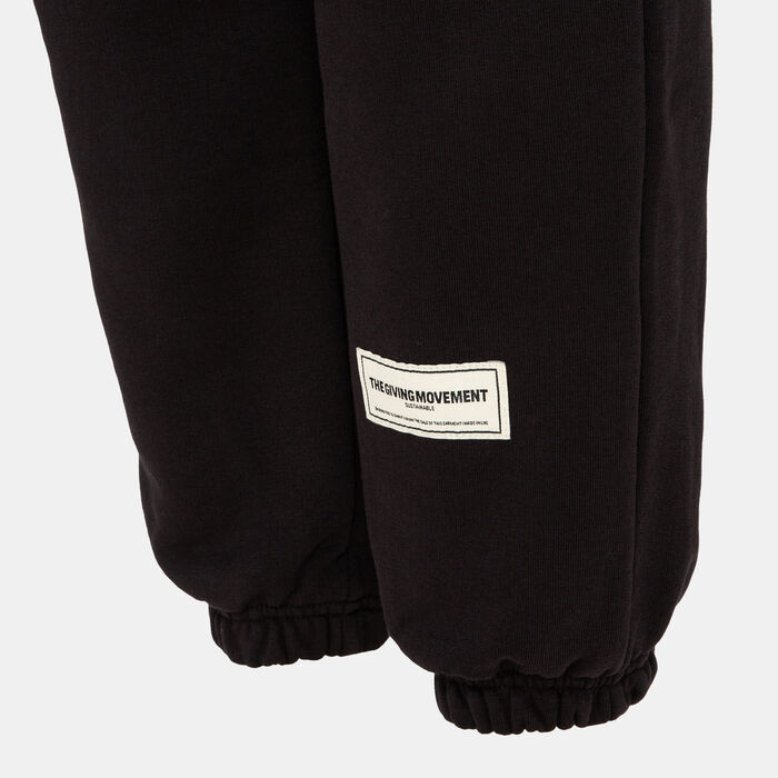 The Giving Movement Women's Collegic Font Joggers Black The Giving Movement Women's Collegic Font Joggers Black image number 2