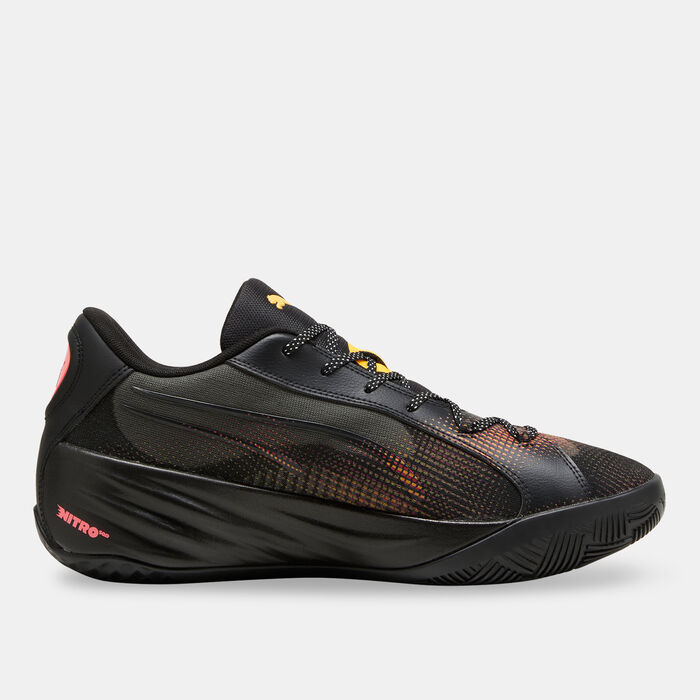 PUMA Men's All-Pro NITRO Basketball Shoes Black PUMA Men's All-Pro NITRO Basketball Shoes Black image number 2