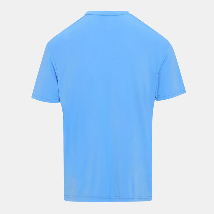 Nike Swim Men's Brand Blast Logo Swimming Shorts Blue Nike Swim Men's Brand Blast Logo Swimming Shorts Blue image number 1