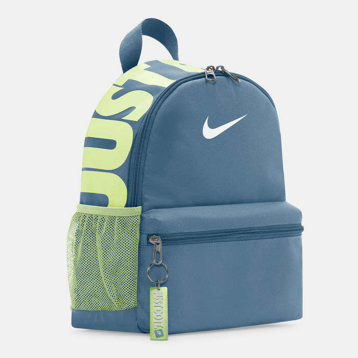 Nike Kids' Brasilia JDI Mini Backpack Blue Nike Kids' Brasilia JDI Mini Backpack Blue image number 2
