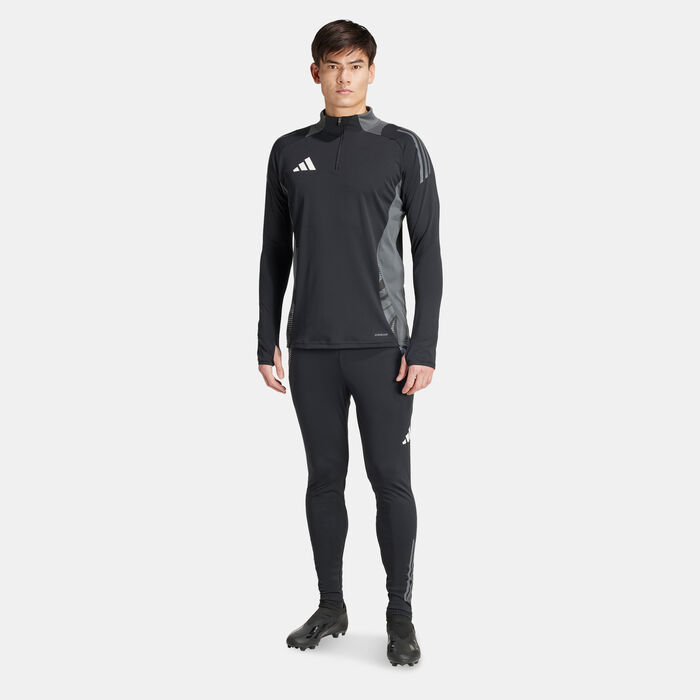 adidas Men's Tiro 24 Competition 1/4-Zip Football Top Black adidas Men's Tiro 24 Competition 1/4-Zip Football Top Black image number 2